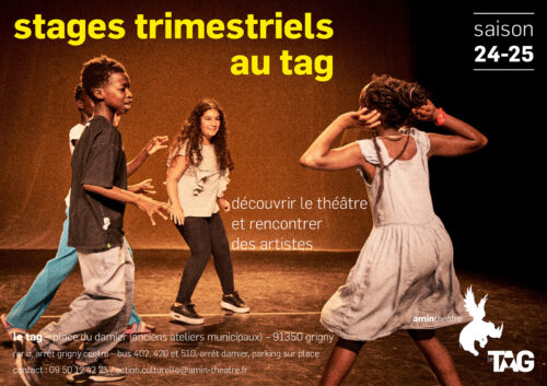 Ateliers de théâtre amateur au TAG - Photo et graphisme © Timor Rocks !